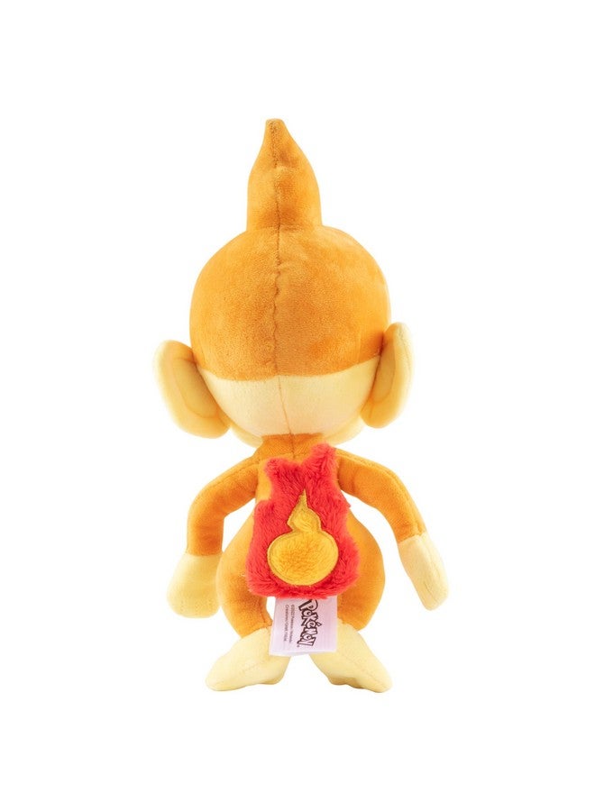 Jazwares Pokemon 8" Chimchar, Piplup & Turtwig Plush 3-Pack - Diamond and Pearl Starter Figure Set - Officially Licensed - Authentic Soft Stuffed Animal Toy - Gift for Kids, Boys, Girls - 2+  - Image 3