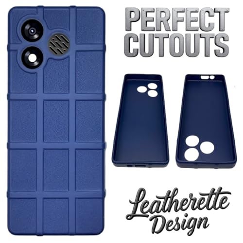 ZAOMA Premium Back Case TPU Cover Compatible for itel Super Guru 4G Max it9310 Keypad Mobile Feature Phone Rugged Case - Blue - Image 2