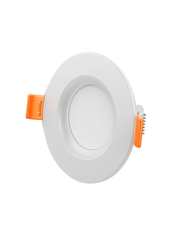 Vmax LED Recessed Ceiling Lights IP44 3000K Warm White 30W Round Cut 22.5 X 2.5 Cm 212mm Ultra Slim LED Downlights Ceiling For Living Room, Bedroom, Kitchen, Bathroom, Balcony, Office And More Not Dimmable - Image 5