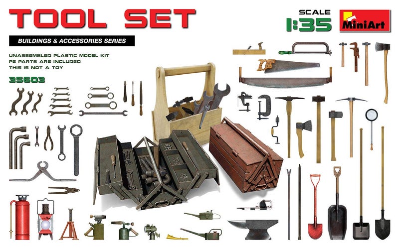 Miniart 135 Tool Set - Image 2