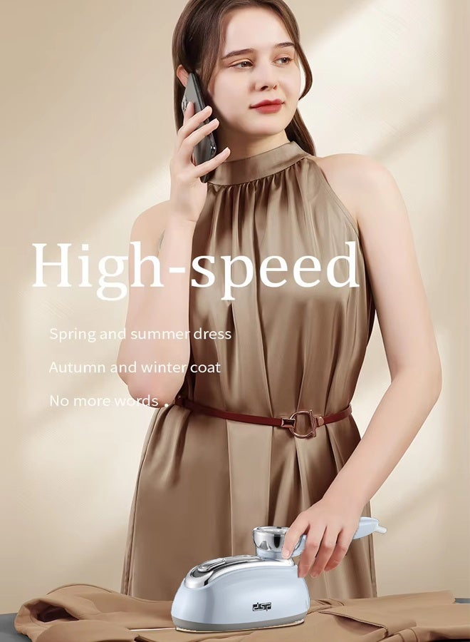 DSP 2-in-1 Steam Iron & Clothes Steamer,1200W Handheld Clothing Fabric Wrinkle Removal,4 Mode with LCD Display,25s Fast Heating 180° Swivel Handle,160 ML Water Tank,Garment Steamer for Clothes for Home Dorm Travel - Image 5