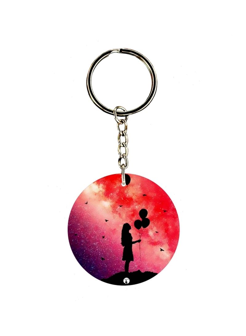 Double Sided Printed Keychain