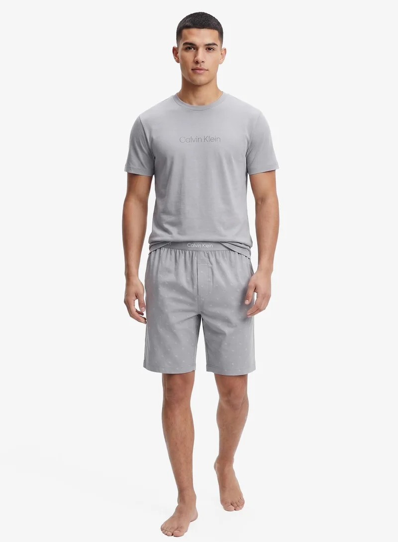 CALVIN KLEIN Shorts Pyjama Set - Icon Cotton Stretch
