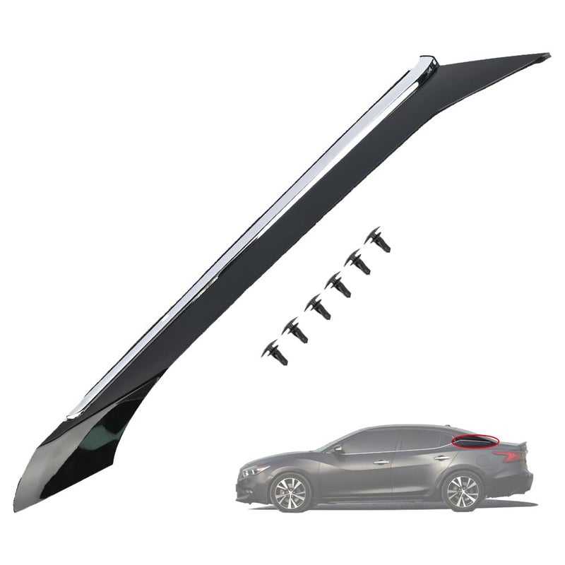 Getfarway C Pillar Trim Molding 788739DJ1A 788739DD0A 788734RA0A Compatible with Nissan Maxima 20162021 Rear Left Driver Side Body Molding Panel Black Left Driver Side