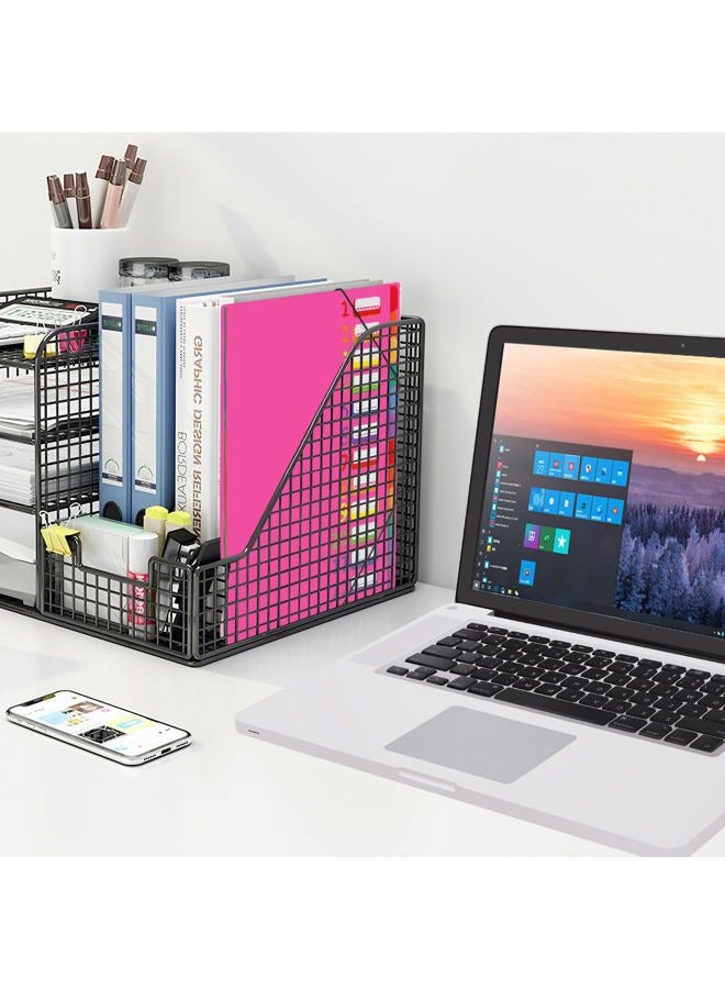Mafegu 24 Pockets Expandable Folder,File Manager,Letter Size,Holds 240 Sheets,Plastic Rainbow Lined,Colorful Folders,Designed for Home,Office,School Test Papers Contract Organizer (Rose Pink) - Image 4