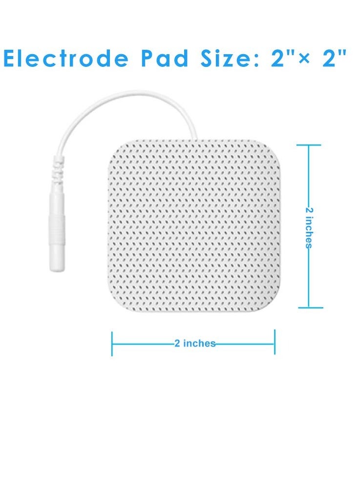 KASTWAVE - 24PCS TENS Unit Replacement Pads Reusable Tens Pads Replacement Electrode Patches - Image 1