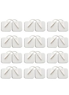 KASTWAVE 24PCS TENS Unit Replacement Pads Reusable Tens Pads Replacement Electrode Patches  - Image 1