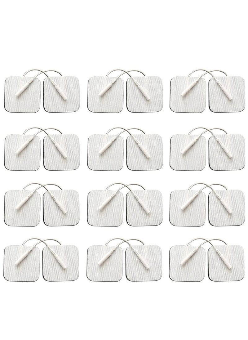 KASTWAVE - 24PCS TENS Unit Replacement Pads Reusable Tens Pads Replacement Electrode Patches - Image 1