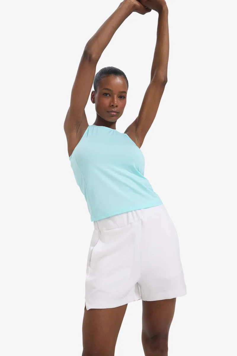 Defacto  DeFactoFit Slim Fit Basic Sports Tank Top for Women | Best Price UAE