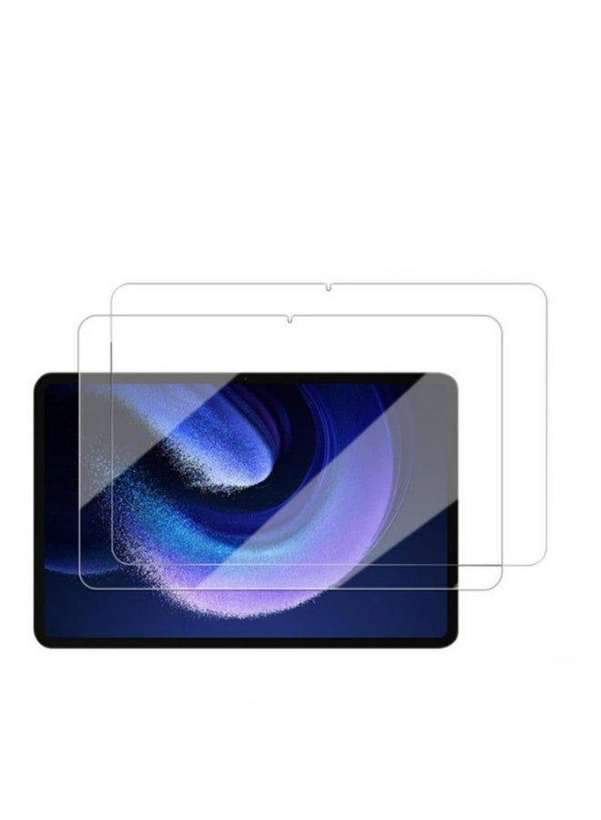 2 Pieces HD Scratch Proof Tempered Glass Screen Protector For Xiaomi Pad 6 11 2023 Xiaomi MI Pad 6 Pro Tablet Protection Film - Image 1