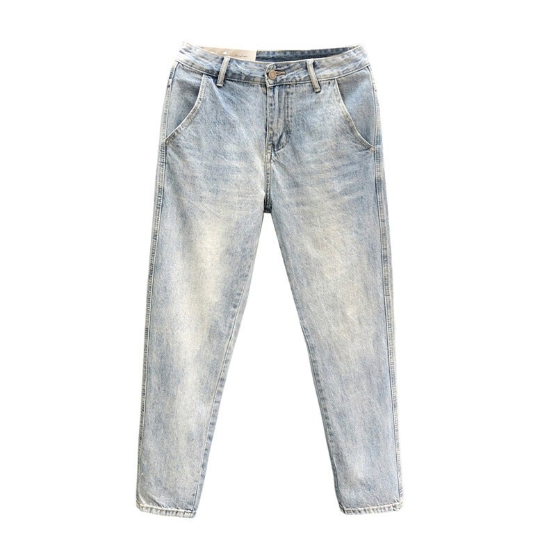 Unisex Casual Daily Denim Jeans - Image 5