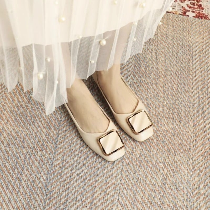 Women's Flat Slip-On Loafer Shoes - Image 4
