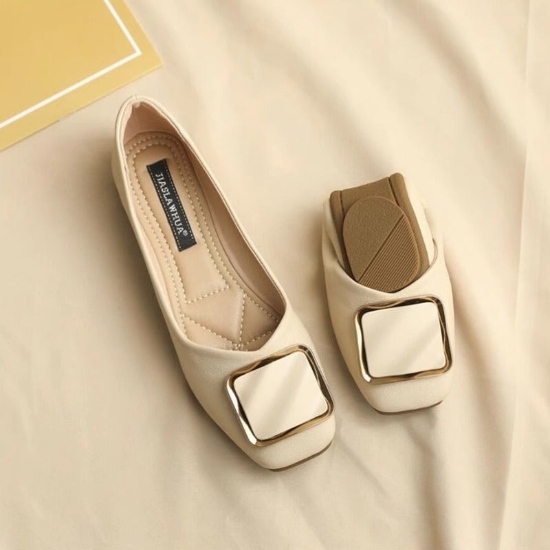 Women's Flat Slip-On Loafer Shoes - Image 1