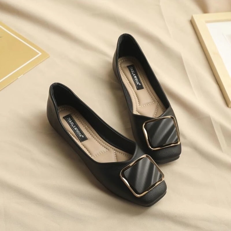Women's Flat Slip-On Loafer Shoes - Image 3