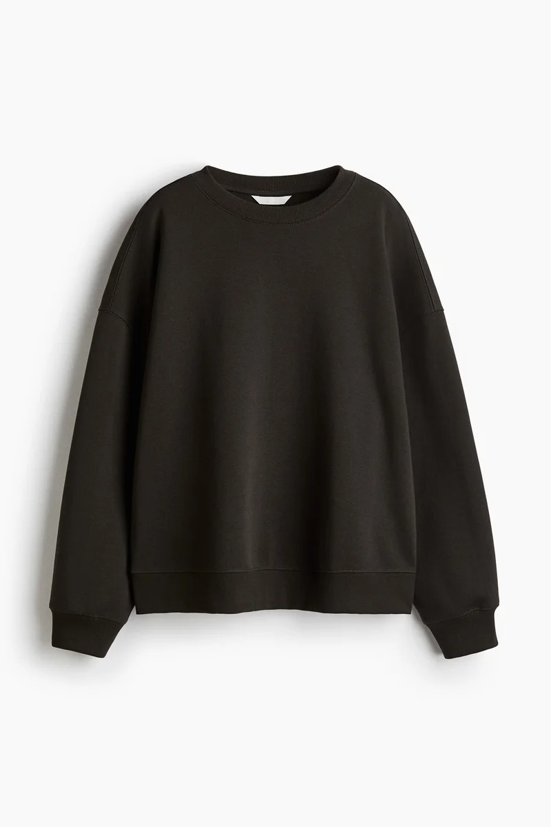 اتش اند ام سويت شيرت بقصّة فضفاضة