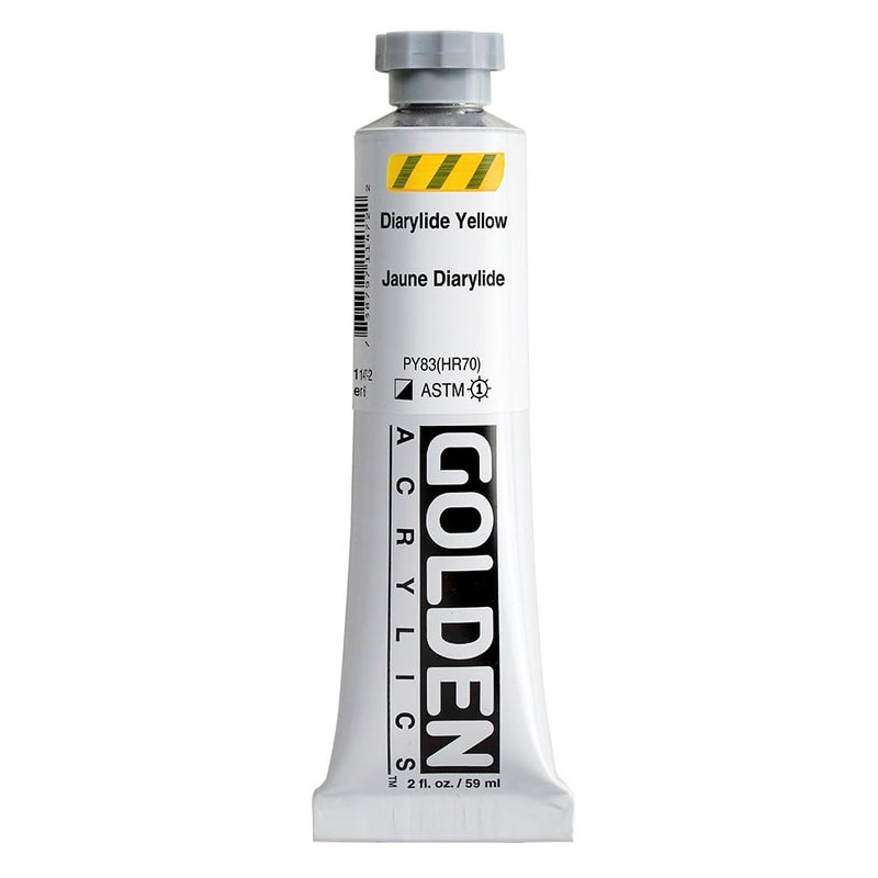 Golden Heavy Body Acrylic Paint 2Ounce Diarylide Yellow