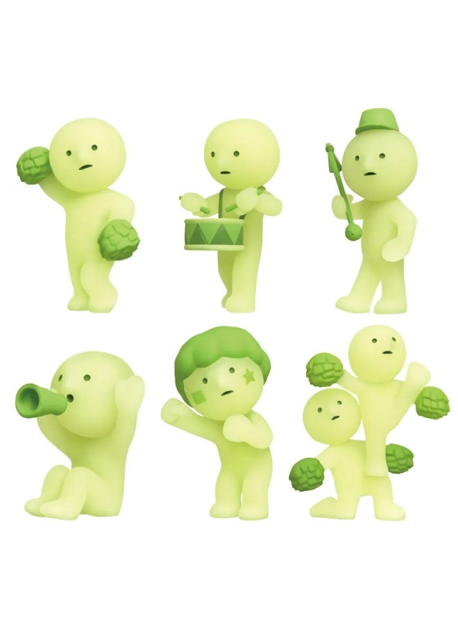 Smiski [1pc - High Quality] Smiski Cheer Series Glow-in-the-Dark Creature (Blind Box Edition) - Image 5