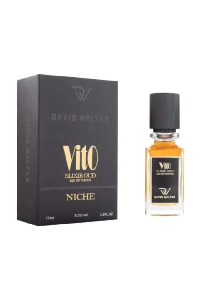 David Walter Veto Elixir Oud Eau de Parfum 75ml - Image 1