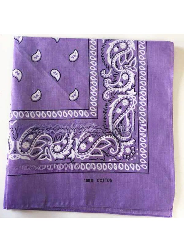 Generic Cotton 74GSM Paisley Bandana HipHop Unisex Flag (Polyester)  - Image 3