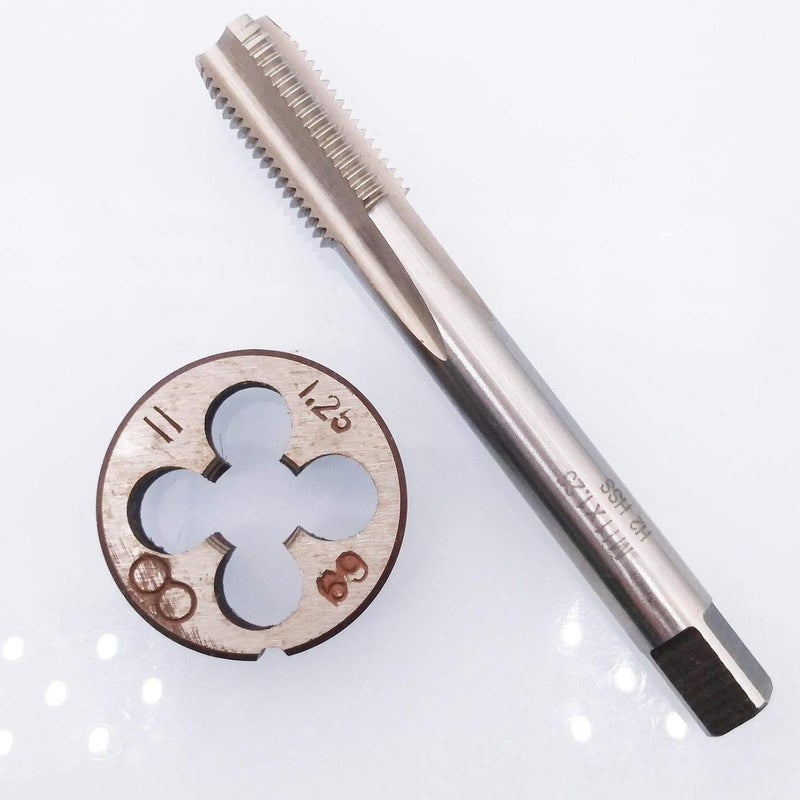 Yodaoke مفتاح HSS M11 x 1.25mm و قالب M11 x 1.25mm خيط متري يدوي يمين - Image 3