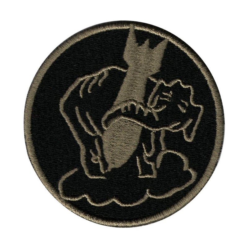 Elephant Missile Applique Embroidered Sewon Patch Size 6cm x 6cm for Jackets Bags TShirts Jeans Pants Outdoor Clothing Imported from Malaysia 1 Piece Code 6PART7 - Image 1