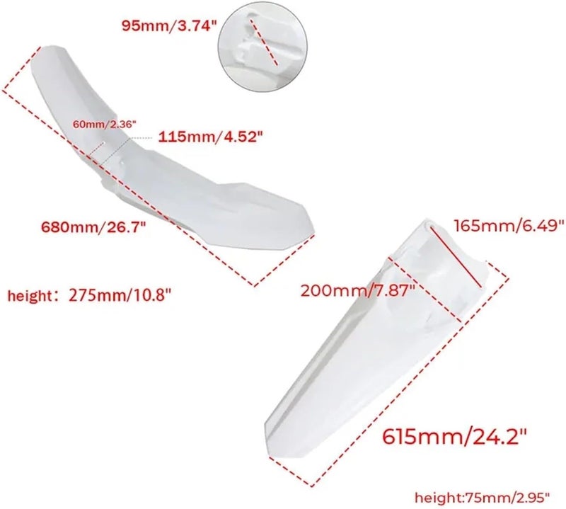 Wivplex Complete Plastic Fairing Kit for CRF450 2022 - Image 3