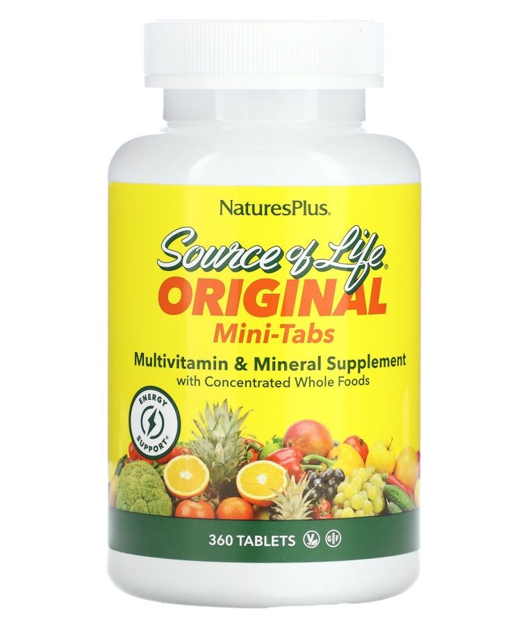 Source of Life Original Mini-Tabs Multivitamin & Mineral Supplement 360 Tablets