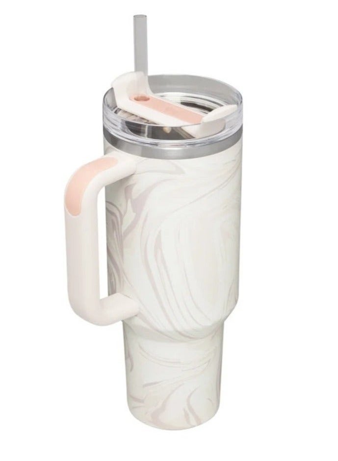 Stanley Quencher H2.0 FlowState Stainless Steel Vacuum Insulated Tumbler with Lid and Straw for Water, Iced Tea or Coffee, Smoothie and More, 40 oz - Image 5