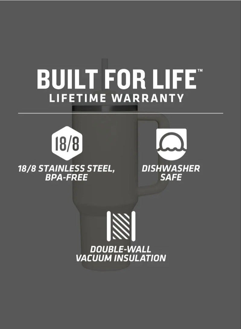 Stanley Quencher H2.0 FlowState Stainless Steel Vacuum Insulated Tumbler with Lid and Straw for Water, Iced Tea or Coffee, Smoothie and More, 40 oz - Image 4