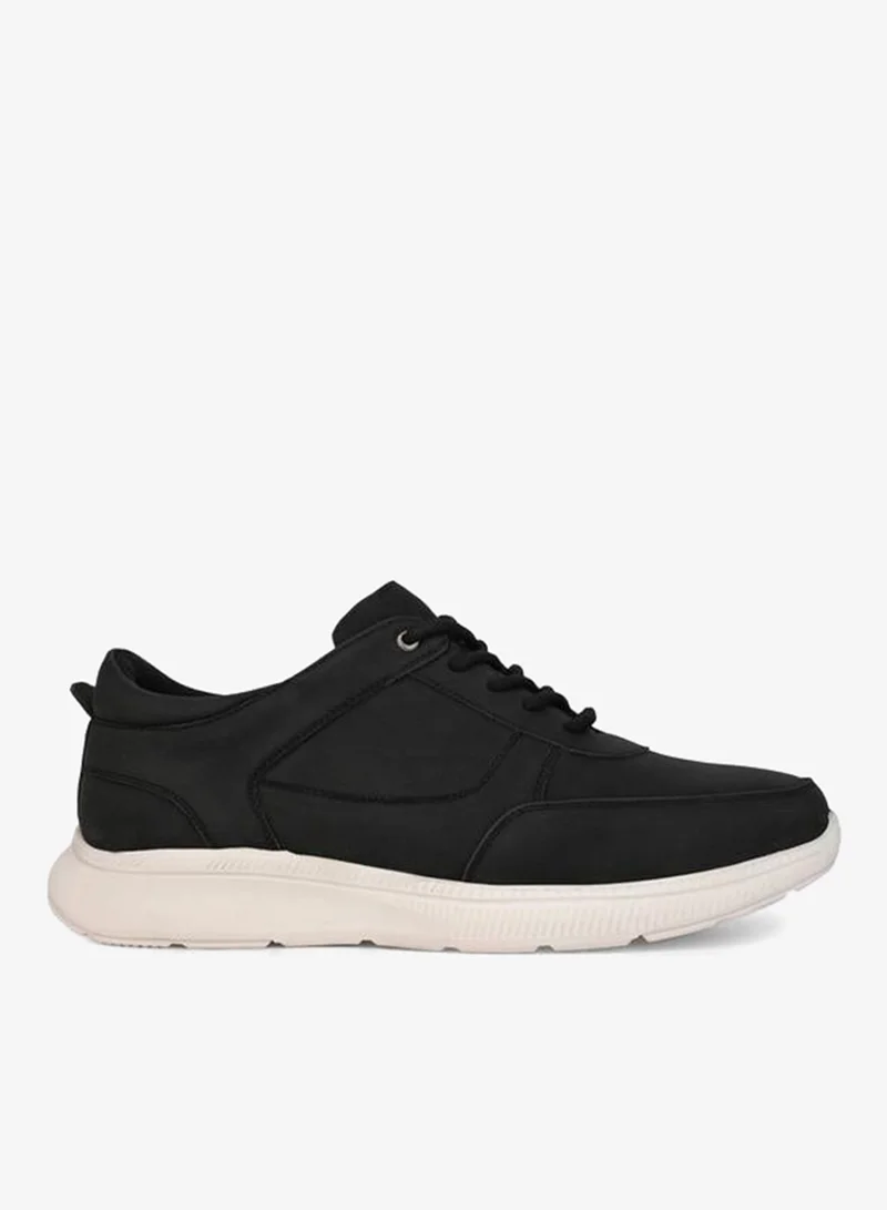 Le Confort Men Lace-Up Ankle Sneakers