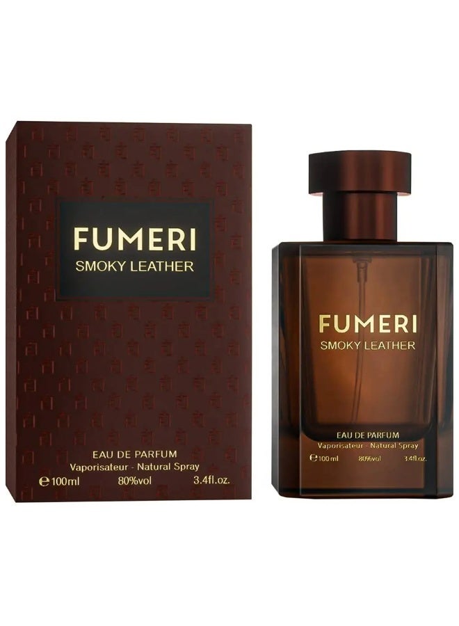Fumeri Smokey Leather Unisex Eau De Parfum 100ml - Image 2