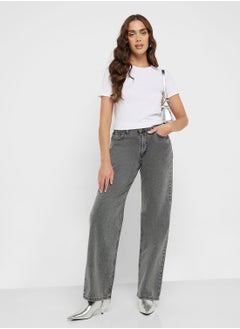 Ginger Mid Rise Straight Fit Jeans  - Image 1