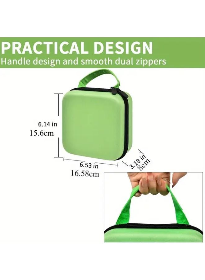 حافظة تخزين خضراء لطابعة الملصقات الحرارية اللاسلكية NIIMBOT B21 مصنوعة من مادة EVA - Image 4