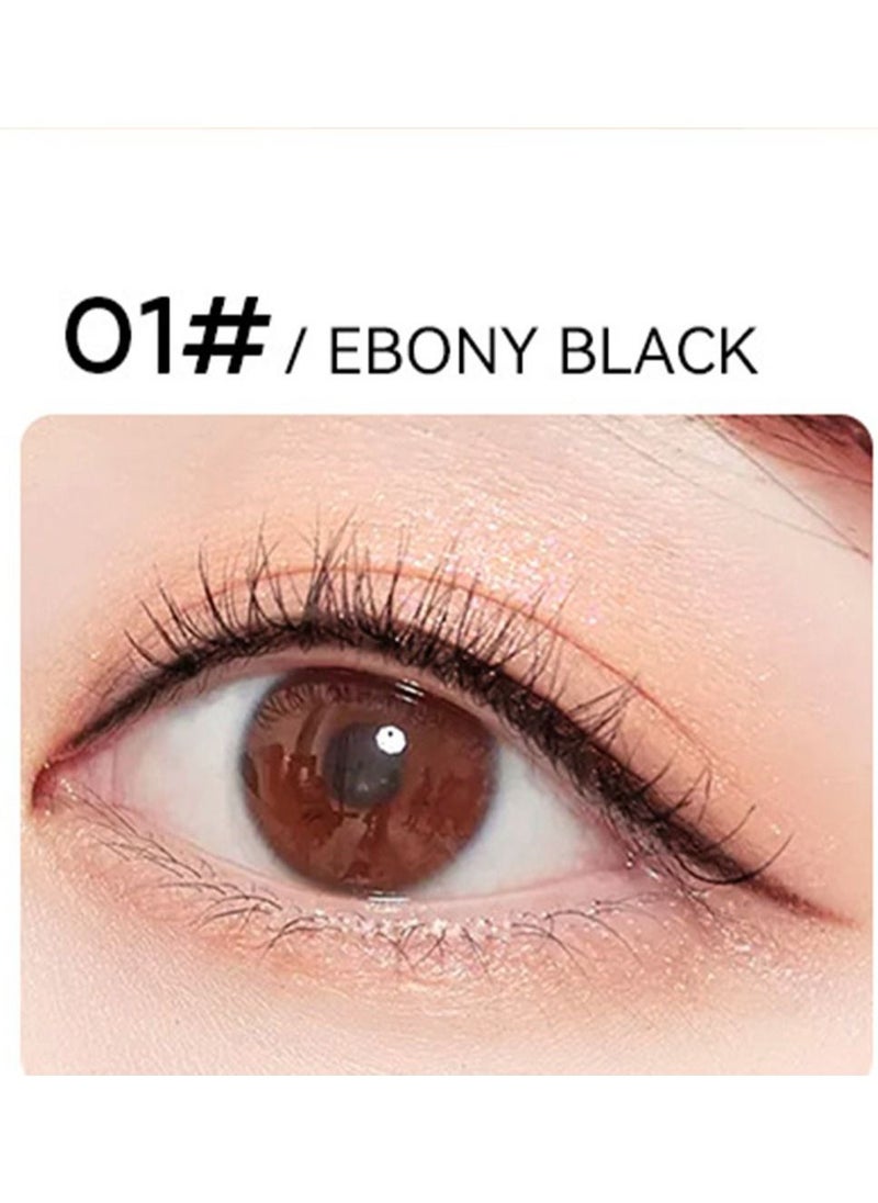 DEROL - Cocoa Cheese Waterproof Gel Eyeliner 01# Ebony Black - Image 1