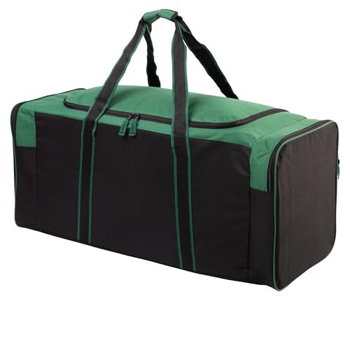 Jetstream Heavy Duty Multi Pocket Large Sports Gym Equipment 3-Pocket Travel Duffel Bag (Green, 42-Inch) - Image 1