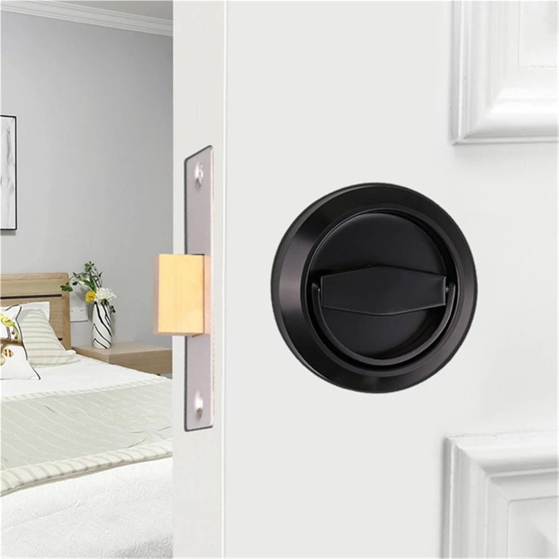 Invisible Door Concealed Lock Single Sided Double Sided Pull Ring 1 Piece - Image 5