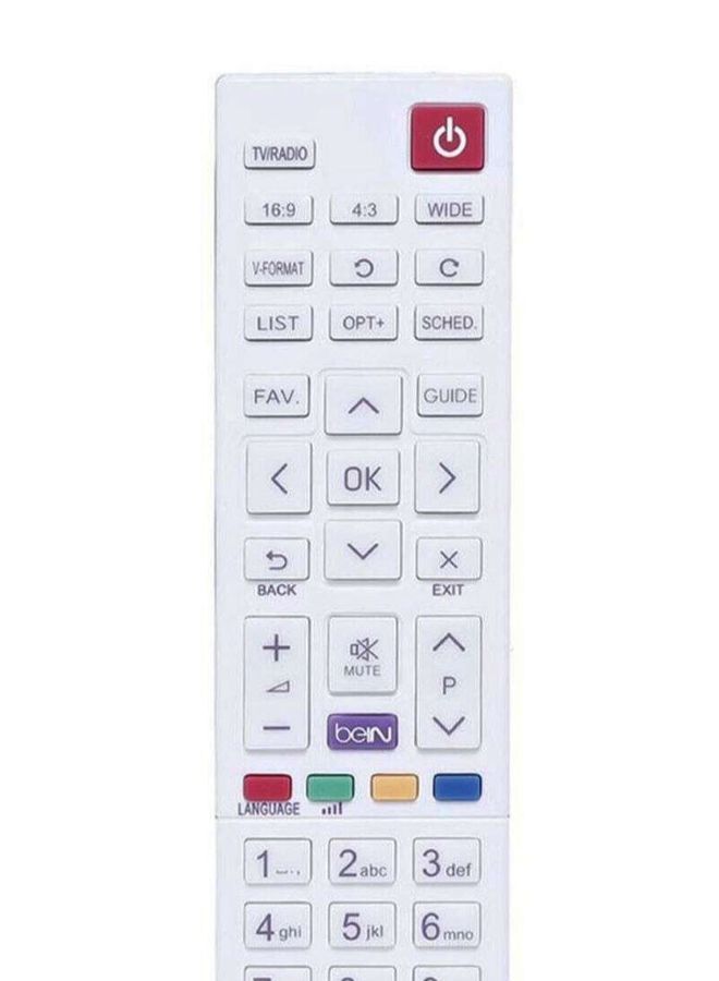 Bein Sport Receiver TV Remote Control White - Image 2