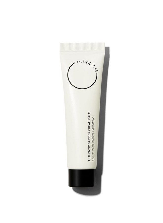 PURE'AM Pure’Am Authentic Barrier Repair Cream Moisturizer Face Cream For Dry Skin Hydrating Face Moisturizer With Vegan Ceramide Day And Night Cream For Women Vegan Barrier Cream 1 Fl Oz 30 Ml  - Image 1