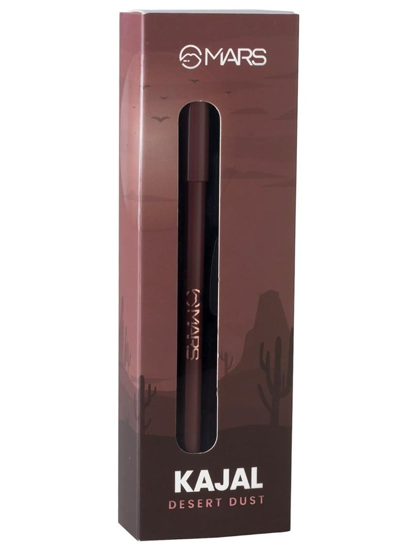مارس قلم رصاص MARS لن يتلطخ ولن يتزحزح، قلم كاجال ناعم ومطفأ اللمعة، يدوم طويلاً ومقاوم للماء 1.4G 07 غبار الصحراء، بني متنوع - Image 5