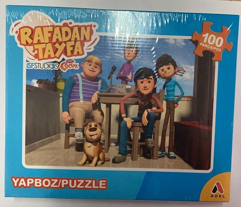 Adeland Trt Kids Rafadan Tayfa 100 Piece Boxed Puzzle