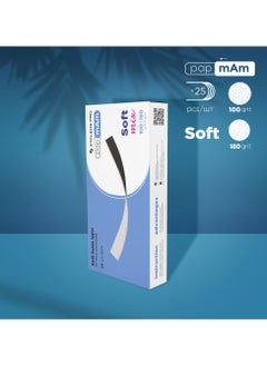 STALEKS PRO Disposable Double-Sided Files - papmAm Mix on soft foam layer | EXPERT 20 100/180 grit (25 pcs)  - Image 1
