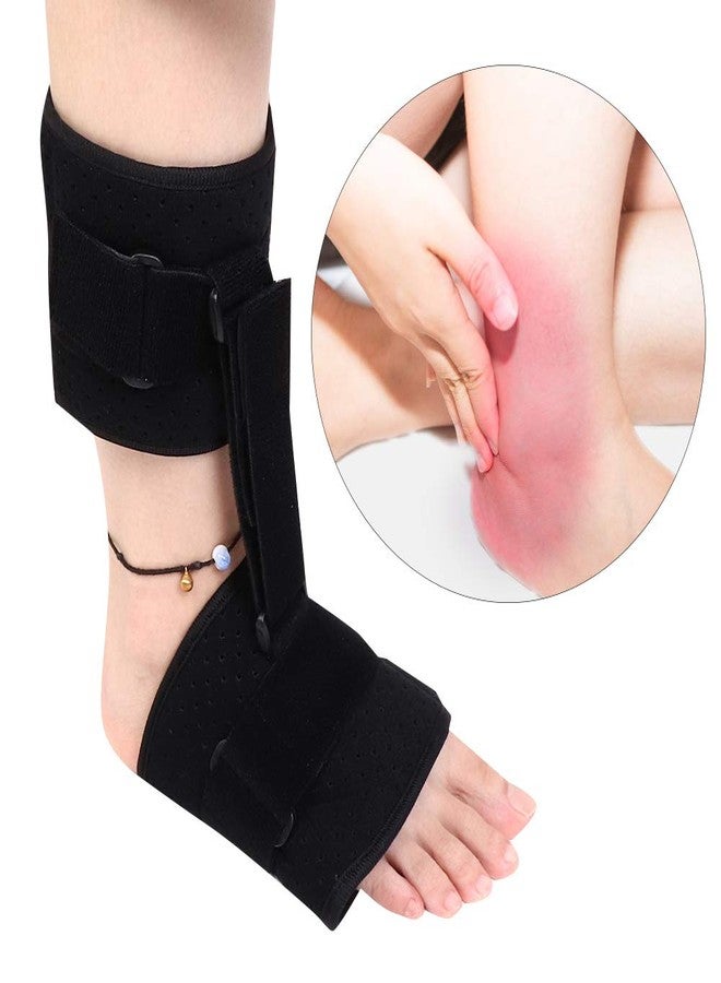 Brrnoo Plantar Fasciitis Brace, Night Splint Drop Foot Brace, Adjustable Ankle Brace Foot Drop Plantar Fasciitis Night Splint for Right Or Left Foot,Foot Strap Support Ankle Sprain Restore - Image 2