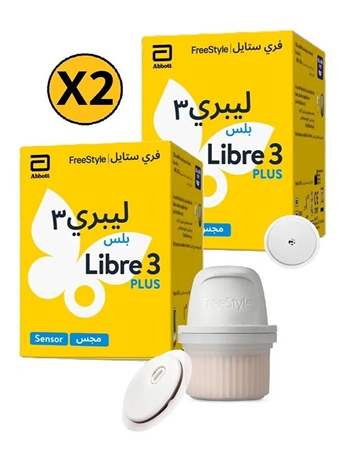 أبوت عبوتان مستشعر أبوت فري ستايل ليبري 3 بلس لمراقبة الجلوكوز المستمرة - Image 1