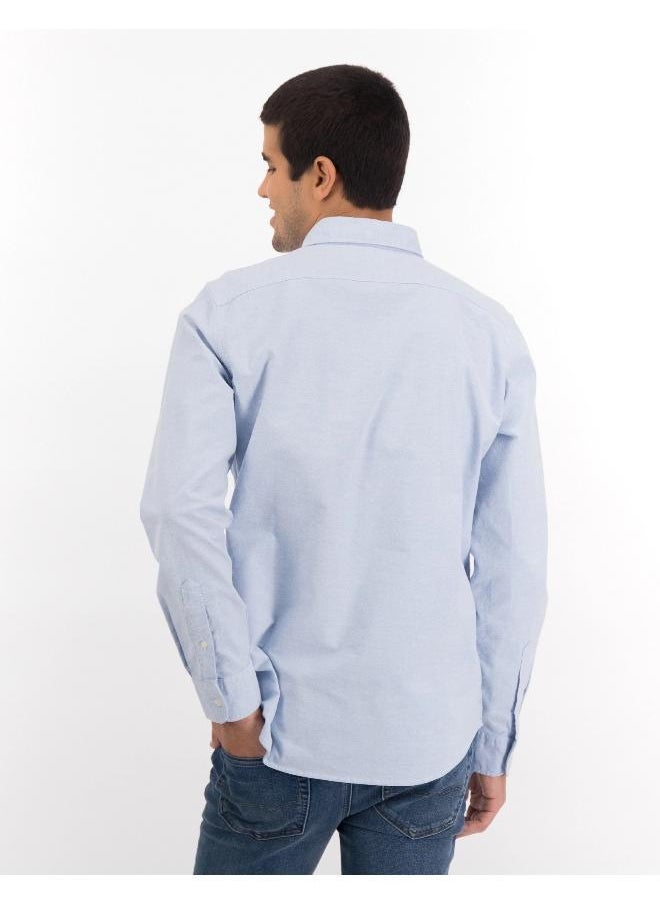 American Eagle AE Slim Fit Flex Oxford Button-Up Shirt  - Image 2