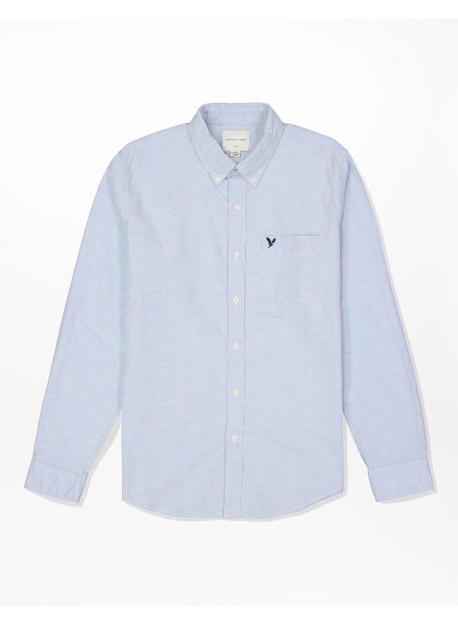 AE Slim Fit Flex Oxford Button-Up Shirt