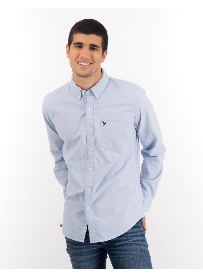 AE Slim Fit Flex Oxford Button-Up Shirt