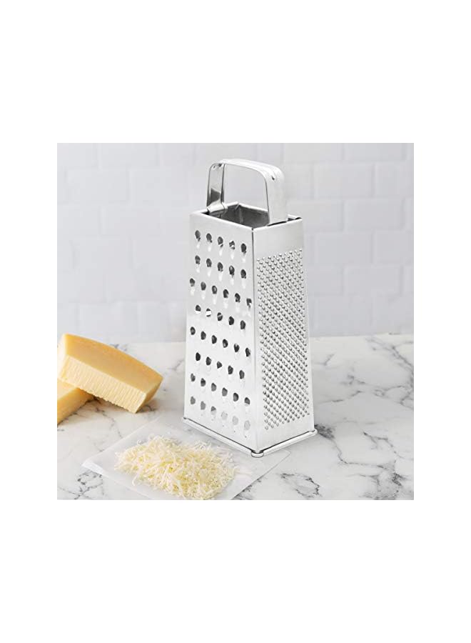 S-TOP 4 Way Grater Small 17 Cm, Silver, Vpi00S , 1 Pc - Image 2