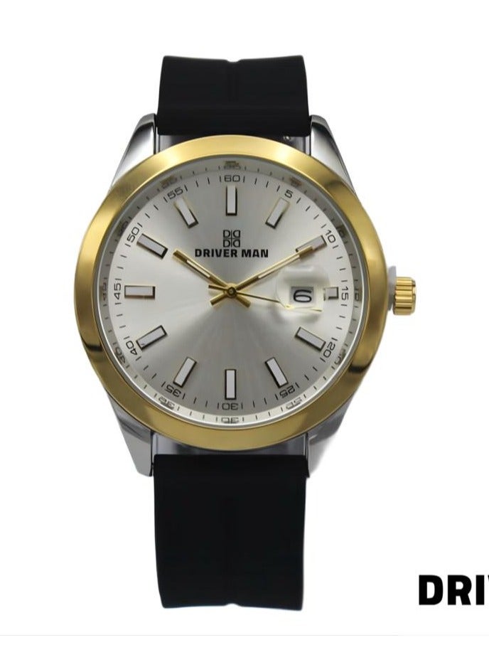 ساعة يد رجالي ماركة درايفر مان بتصميم انيق وجذاب