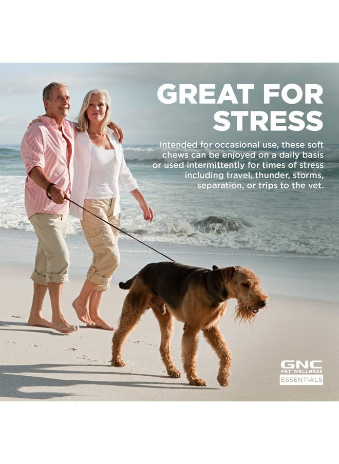 GNC - GNC for Pets Essentials Calming Soft Chew Dog Supplements, 60 Ct - 3 Pack | Chicken Flavor Dog Soft Chew Supplements for Calming and Relaxation | Adult Dog Calming Chews for Anxiety - Image 1