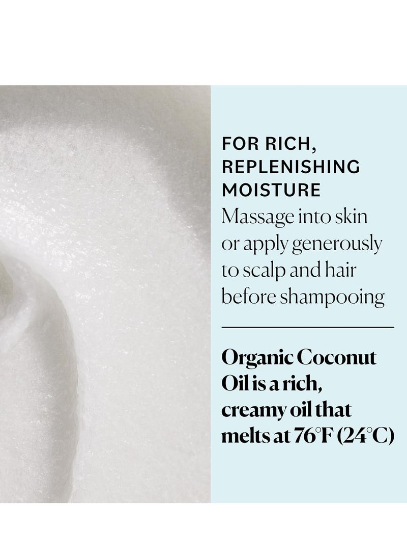 Sky Organics Sky Organics - Organic Extra Virgin Coconut Oil for Skin & Hair, 16.9 fl oz - Multipurpose Hair Oil & Body Moisturizer - Vitamins, Antioxidants & Fatty Acids - Vegan, Cruelty Free - w ebook - Image 4